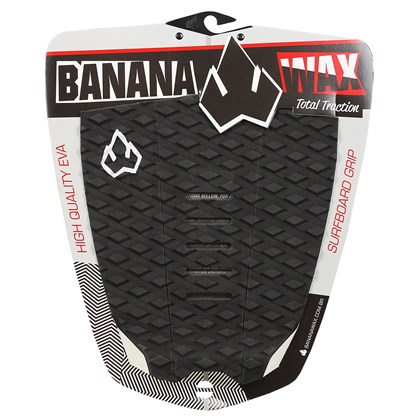 Deck para Prancha de Surf Banana Wax Original Logo Preto