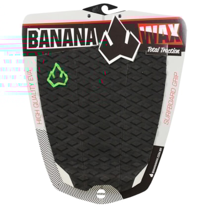 Deck para Prancha de Surf Banana Wax Simple Preto Deck para Prancha de Surf Banana Wax Simple Preto