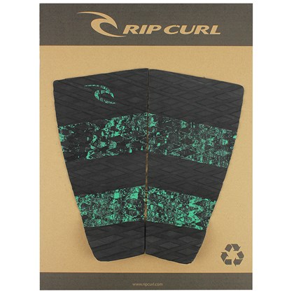 Deck para Prancha de Surf Rip Curl Traction 2 Peças Black Marble Green