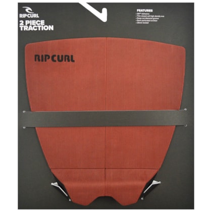 Deck para Prancha de Surf Rip Curl Traction 2 Peças Burgundy