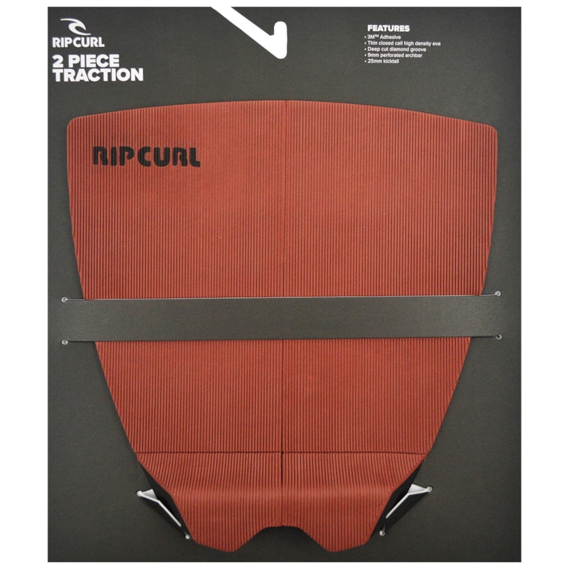 Deck para Prancha de Surf Rip Curl Traction 2 Peças Burgundy