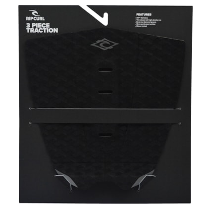 Deck para Prancha de Surf Rip Curl Traction 3 Peças Black