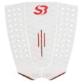 Deck para Prancha de Surf Silverbay Alpha Branco Vermelho