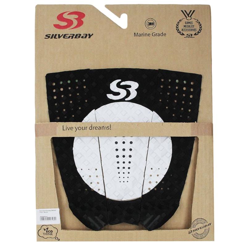 Deck para Prancha de Surf Silverbay Circle Black White
