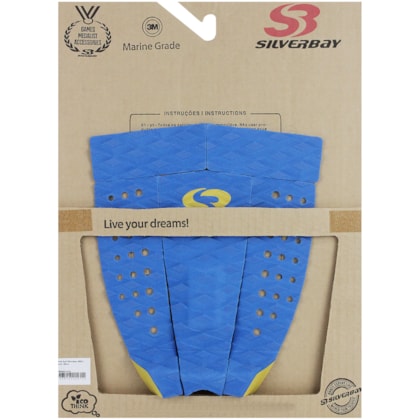 Deck para Prancha de Surf Silverbay KIDS Azul Olive