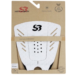 Deck para Prancha de Surf Silverbay PRO COMB White Black