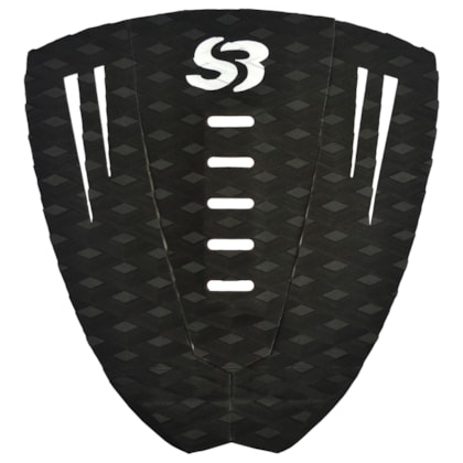 Deck para Prancha de Surf Silverbay Round Black White