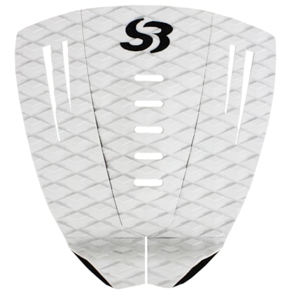 Deck para Prancha de Surf Silverbay Round Branco Preto