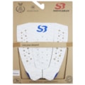 Deck para Prancha de Surf Silverbay Signature Alejo Muniz Branco Azul