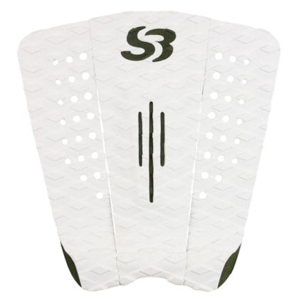 Deck para Prancha de Surf Silverbay Signature Miguel Pupo Branco Militar
