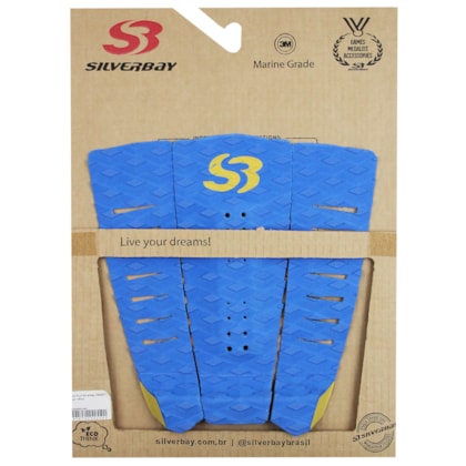 Deck para Prancha de Surf Silverbay Tiger Azul Olive