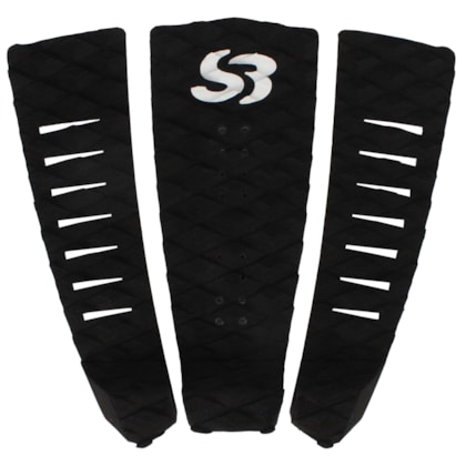 Deck para Prancha de Surf Silverbay Tiger Black White