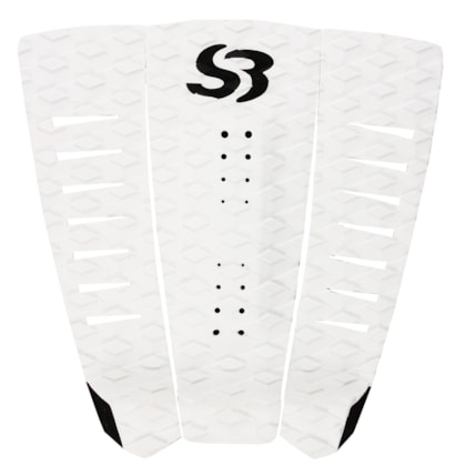 Deck para Prancha de Surf Silverbay Tiger Branco Preto