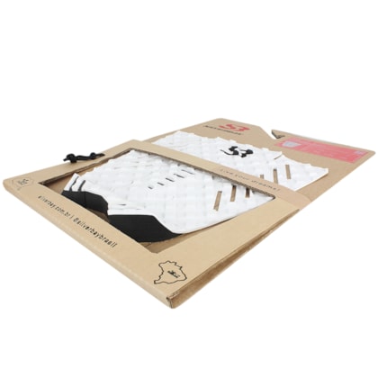 Deck para Prancha de Surf Silverbay WT X White Black