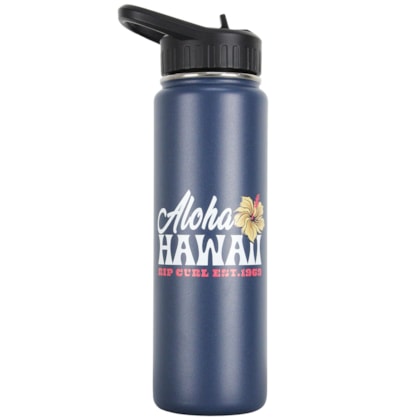 Garrafa Rip Curl Logo Drink Bottle 710 Light Navy