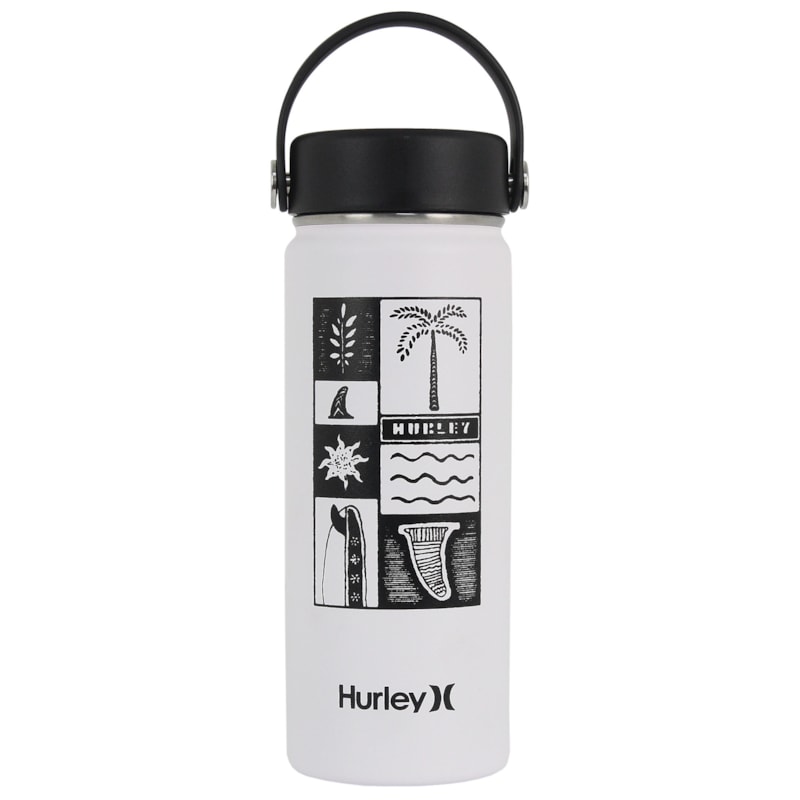 Garrafa Térmica Balance Hurley Drawing 500 ML Branca