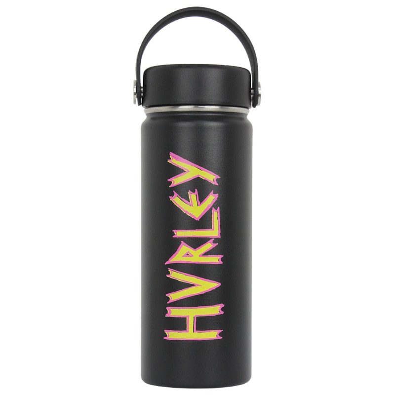 Garrafa Térmica Balance Hurley Pink Fire 500 ML Preta