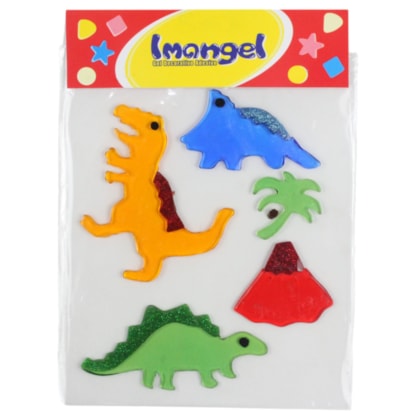 Gel Decorativo Auto Adesivo Imangel Dinossauros