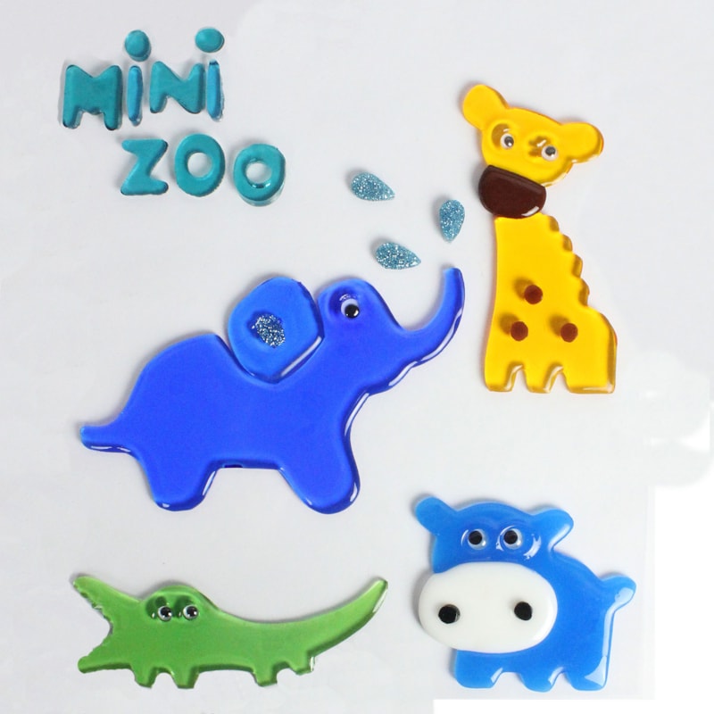 Gel Decorativo Auto Adesivo Imangel Mini Zoo