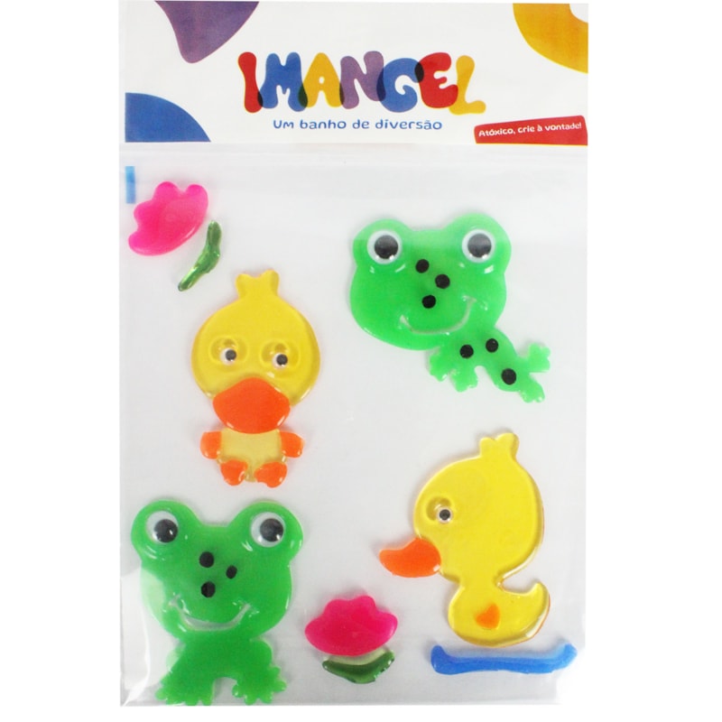 Gel Decorativo Auto Adesivo Imangel Patinhos