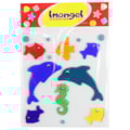 Gel Decorativo Auto Adesivo Imangel Peixes