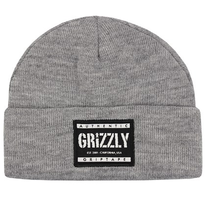 Gorro Grizzly Labeled Heather Grey