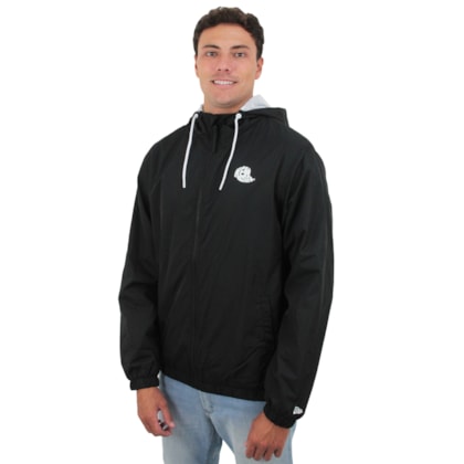 Jaqueta Corta Vento New Era Cap Black Jaqueta Corta Vento New Era Cap Black