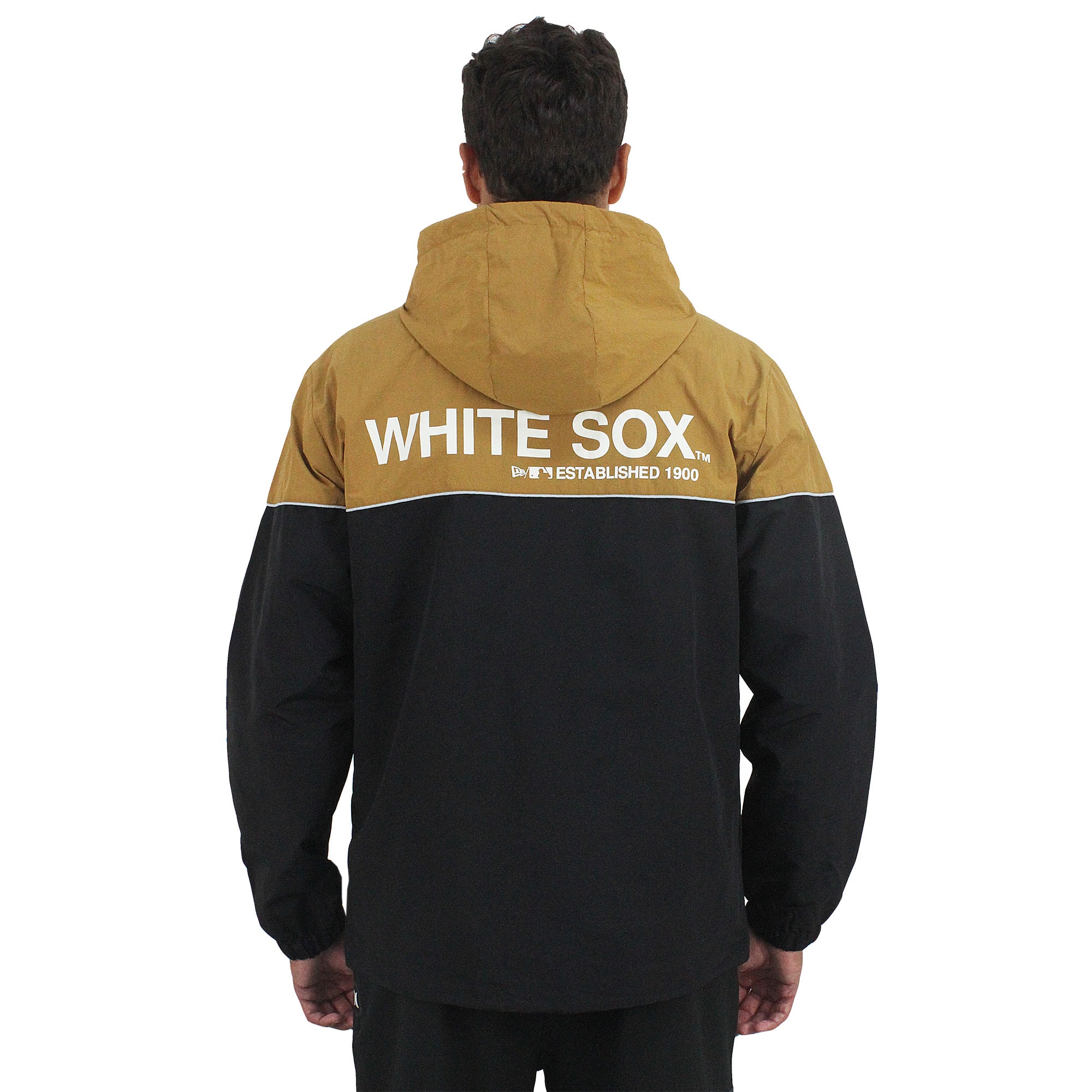 Jaqueta Corta Vento New Era MLB Chicago White Sox Black