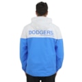 Jaqueta Corta Vento New Era MLB Los Angeles Dodgers White Blue