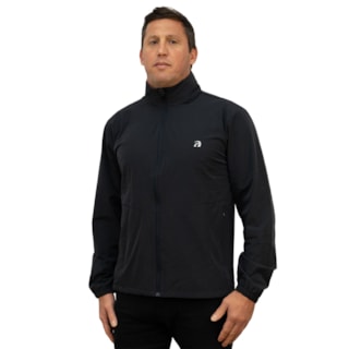 Jaqueta Corta Vento Surf Alive Mini Logo Preta