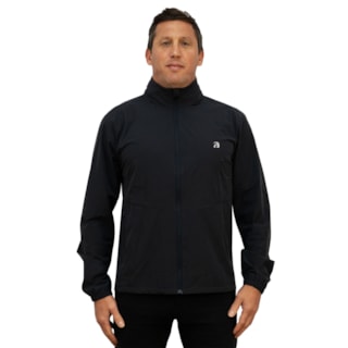 Jaqueta Corta Vento Surf Alive Mini Logo Preta