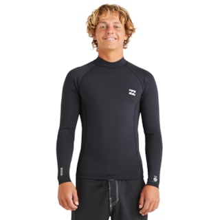 Jaqueta de Neoprene Billabong 101 Absolute Natural Black Importada