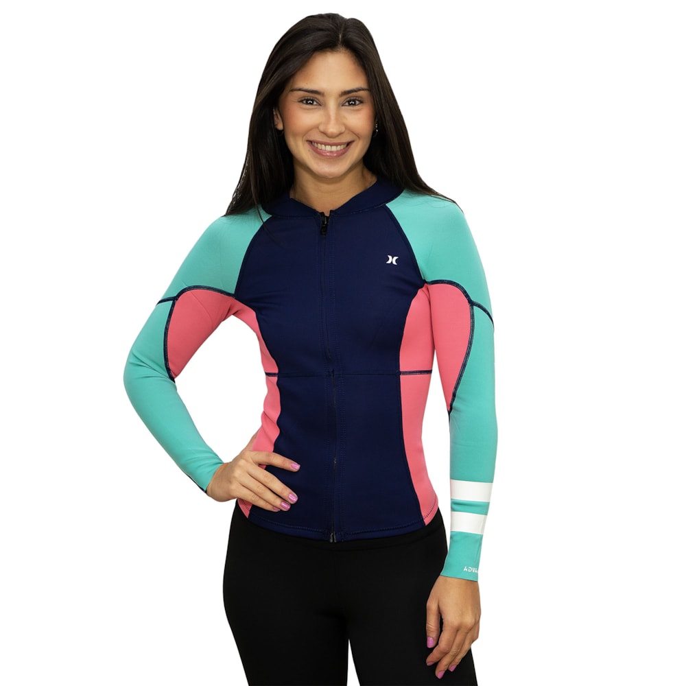 Jaqueta de Neoprene Hurley Advantage 1mm Navy Importada