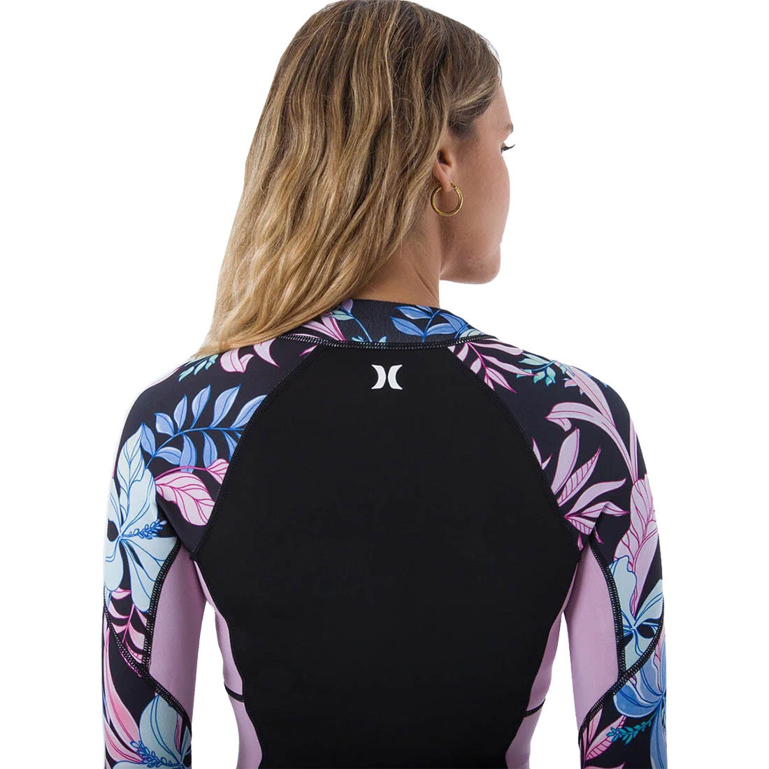 Jaqueta de Neoprene Hurley Feminina Advantage 1mm Multi