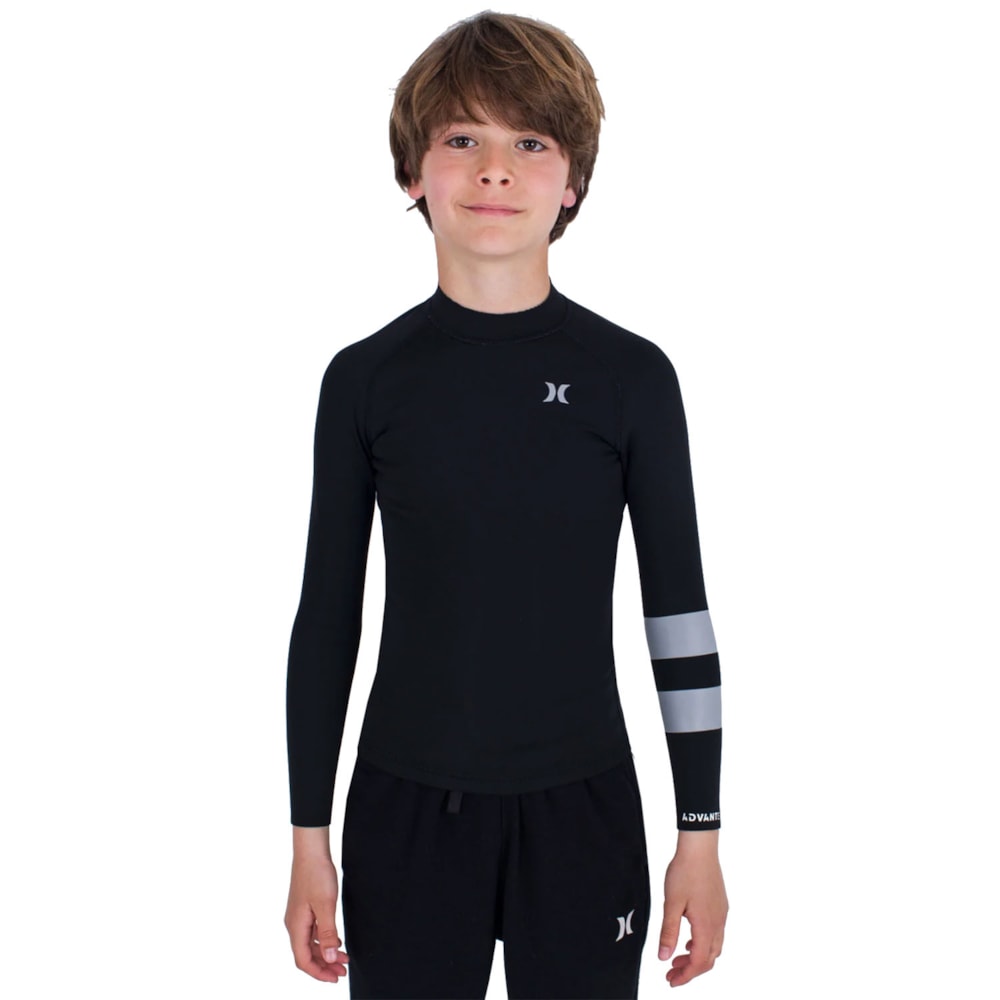 Jaqueta de Neoprene Hurley Juvenil Advantage 1mm Black Importada