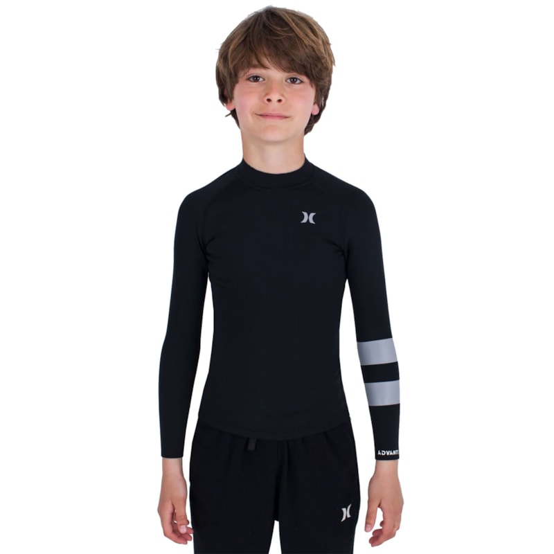 Jaqueta de Neoprene Hurley Juvenil Advantage 1mm Black Importada