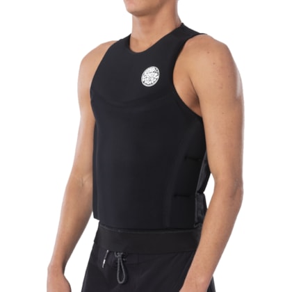 Jaqueta de Neoprene Rip Curl Big Wave Black Jaqueta de Neoprene Rip Curl Big Wave Black
