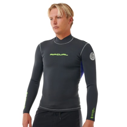 Jaqueta de Neoprene Rip Curl Dawn Patrol 1.5mm Wild Berry