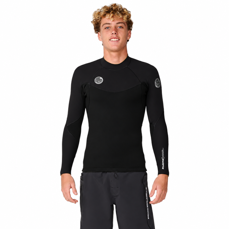 Jaqueta de Neoprene Rip Curl Elasto 1.5mm Black Importada
