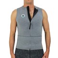 Jaqueta de Neoprene Vissla Drainer Front Zip Vest 2mm Grey Heather