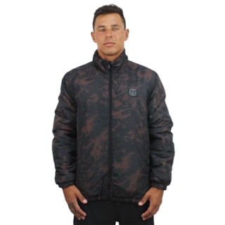 Jaqueta Volcom Walltzerd Dupla Face Mahogany Tie Dye