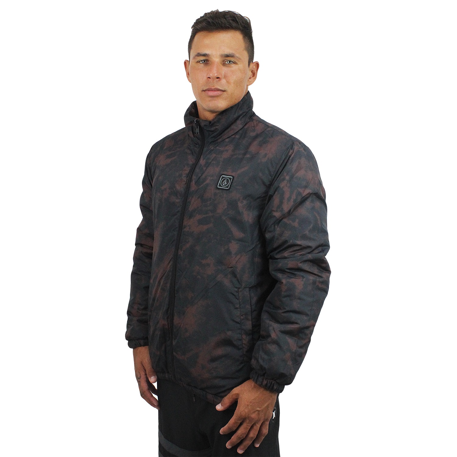 Jaqueta Volcom Walltzerd Dupla Face Mahogany Tie Dye