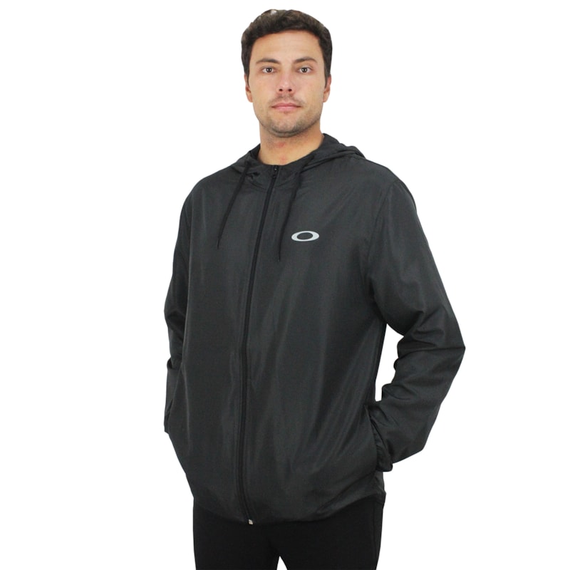 Jaqueta Windbreaker Oakley Essential Blackout