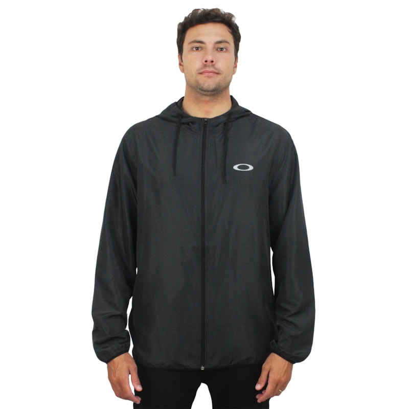 Jaqueta Windbreaker Oakley Essential Blackout