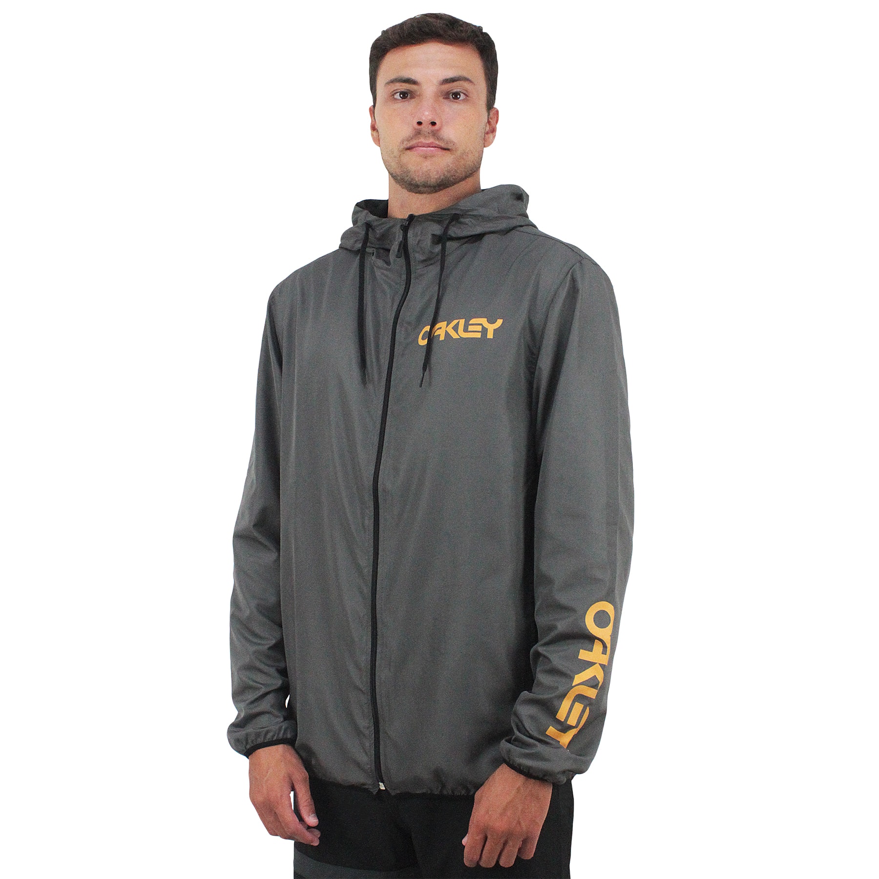Jaqueta Windbreaker Oakley Mark II Grigio Scuro