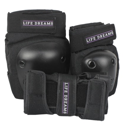 Kit de Segurança Life Dreams Infantil para Skate Kit de Segurança Life Dreams Infantil para Skate