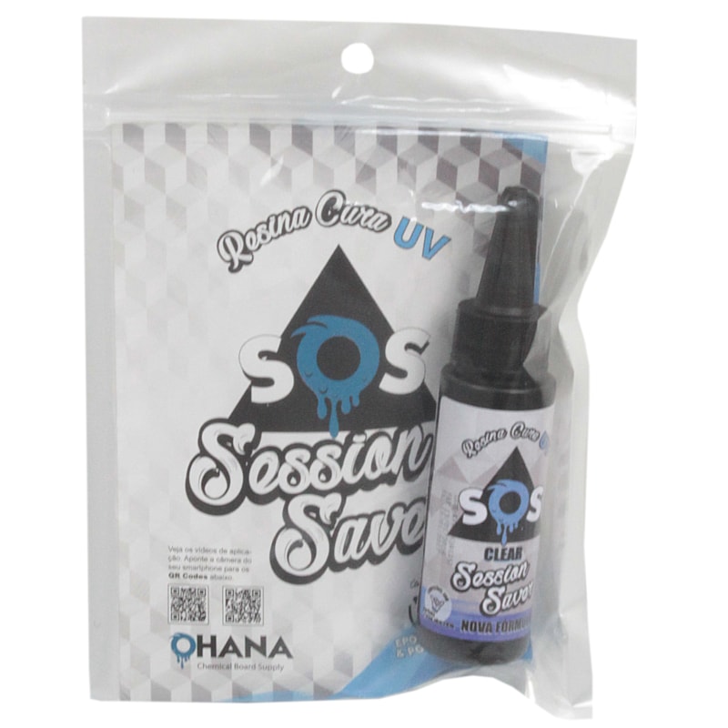 Kit Reparo de Pranchas Ohana Cura UV 50g