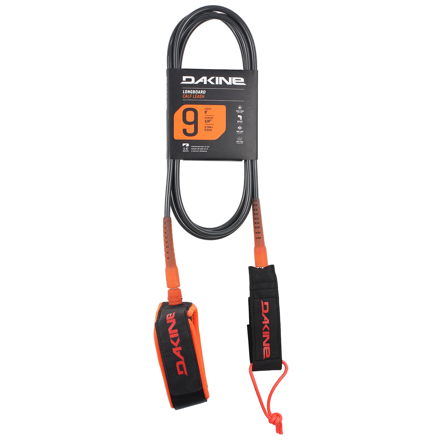 Leash Dakine Longboard 9X1/4 Shadow