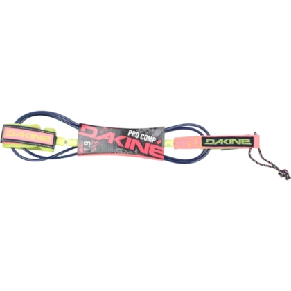 Leash Dakine Pro Comp 6x3/16 Citron Navy Leash Dakine Pro Comp 6x3/16 Citron Navy