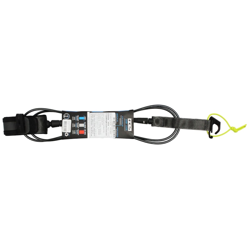 Leash FCS 6 X 5mm Competition Coal Lime